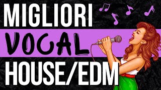 Dove trovare Vocal per le proprie tracce DJ/Producers Tech House EDM