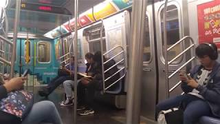 Rerouted R160 Coumo (F) Train via Crosstown from Hoyt-Schermerhorn To Queens Plaza