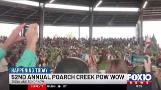 52nd annual Poarch Creek Indians Thanksgiving Pow Wow in Atmore