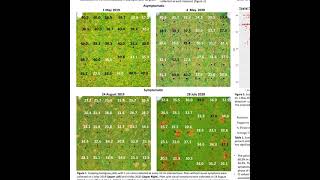 Spatial distribution of dollar spot fungus in asymptomatic and symptomatic turfgrass