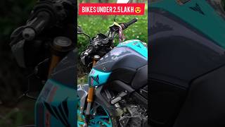 Best bikes under 2.5 lakh 2023 😍🔥 #ytshorts #virel #bikeshorts