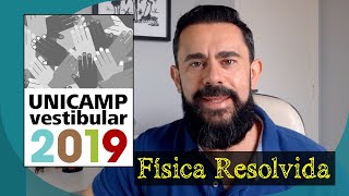 Resolução da Primeira Fase da Unicamp 2019 - Física