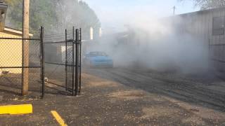 Mustang smokey burnout