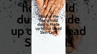 "Household Dust is made up Of!?"😱😱 #shorts #creator #knowledge #funfacts