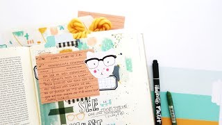 Bible Journaling Process Video | Interleaved Journaling Bible