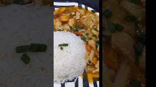 Rice with Chicken Shashlik #ytviral #ytshort #food #rice #shashlik #asmr #india #pakistan #yt #fyp