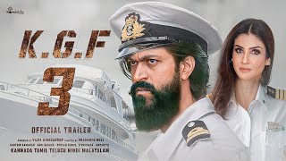 KGF Chapter 3 Trailer  | Yash | Prabhas | Prashanth Neel | Raveena Tandon Update