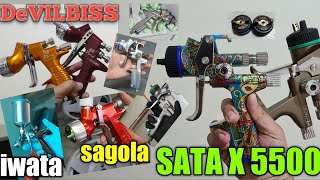 SPRAYGUN | SATA | DeVILBISS | SAGOLA | ANEST IWATA