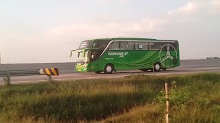 🔴LIVE🔴KECEPATAN BUS AKAP DI TOL SRAGEN TIMUR LUAR BIASA KENCANG‼️#busmania #huntingbus #pandawa87