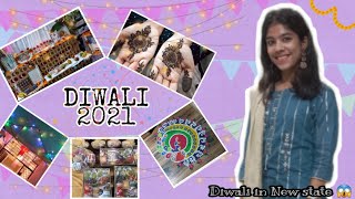 Diwali 2021 away from Home(without Parents!!🥺)||VLOG 101||