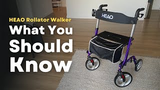 HEAO Rollator Walker Review - Amazon Rollator