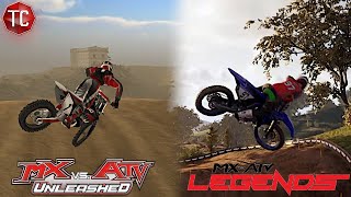 MX vs ATV Unleashed (2005) vs MX vs ATV Legends (2024) | FULL GAMEPLAY COMPARISON!