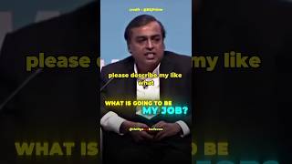 mukesh ambani advice to youth #business #ambani #influencer #jio