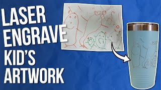 How to Vector and Laser Engrave Artwork