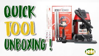 Quick Unboxing Zekoki ZKK-1500VC Wet & Dry HD Vacuum