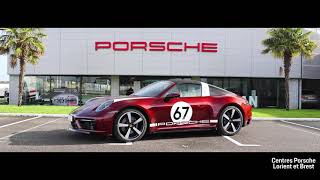 Porsche 911 Targa 4S type 992 Heritage Design Edition par les Centres Porsche Lorient et Brest