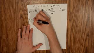 Calculus: Single Variable 6th Edition, Chapter 3, Section 3.1, Exercise 23 Solution