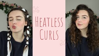 Easy Heatless Curls