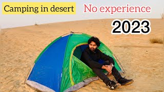 Camping ⛺️ in sam desert Jaisalmer in January 2023