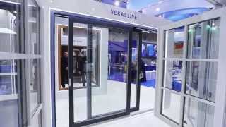 Видеоролик о панорамной двери из ПВХ-профиля VEKA Slide