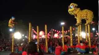 Lion Dance [2] FULL DANCE Chinese New Year 2014