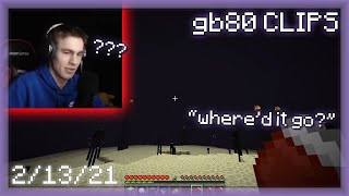 gb80 scares away the Ender Dragon | MC 1.16 + 1.6 speedruns | gamerboy80 CLIPS