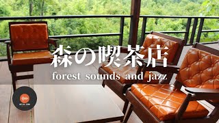 Ambient sounds + JAZZ Gentle forest coffee shop Relaxing work/study CAFE MUSIC - BGM for work