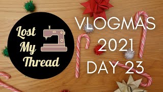 Vlogmas 2021 | Day 23 | Christmas Dress Reveal, Cookie Baking Begins | #TheLittleRedDressProject21