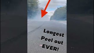 Longest Honda Burnout Ever!