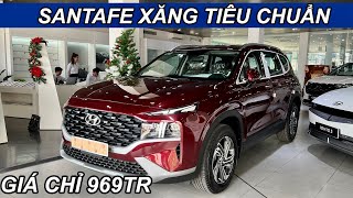 Santafe Xăng Tiêu Chuẩn 2023. Màu Đỏ quá đẹp. Niêm yết mới chỉ 969 triệu #santafe #santafetieuchuan