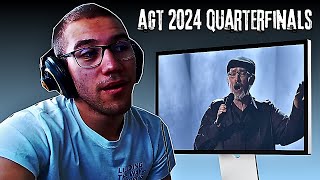 Reacting To Richard Goodall - How Am I Supposed To Live Without You(Quarterfinals AGT 2024)!!!