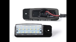 2pcs No Error LED rear license plate light for Infiniti EX25 EX35