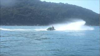 Kawasaki Ultra 300X Wave Jumping Broncos