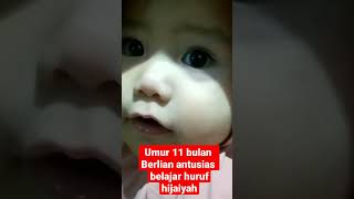 BAYI BELAJAR HURUF HIJAIYAH