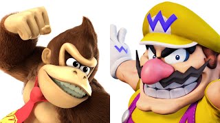 Donkey Kong vs Wario in Super Smash Bros Brawl (Remaster)