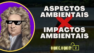 O que são aspectos e impactos ambientais?