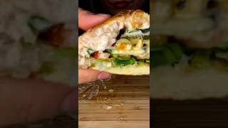 MASSIVE SUBWAY FOOTLONG #asmr #food #subway