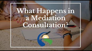 What Happens in a Mediation Consultation?