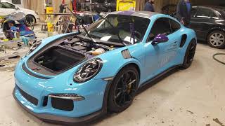 Almost done with the Porsche GT3 RS