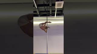 Pole dance spin combo advanced