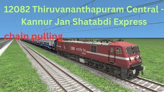 12082 Thiruvananthapuram Central - Kannur Jan Shatabdi Express Train Simulator Classic