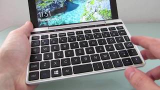 GPD Pocket 2 keyboard and touch sensor