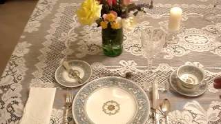 Place Setting Example 1 with The Fine China Man