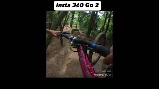 which one is better? #goprohero8 #insta360go2 #mtb #mtb4life #mtbjumps #steezy #sick #viral #bike