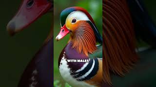 The Vibrant Mandarin Duck