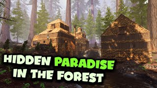 Hidden Paradise in the Forest | Base Building | CONAN EXILES