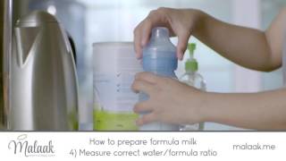 Malaak-How to Bottle Feed your Baby