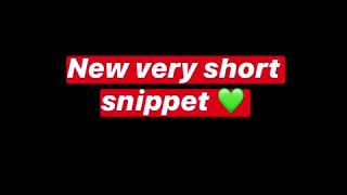 New very short xxxtentacion new song (untagged snippet).