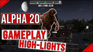 7 Days To Die Alpha 20 Gameplay Playthrough| Dev stream Highlights, Information, Updates