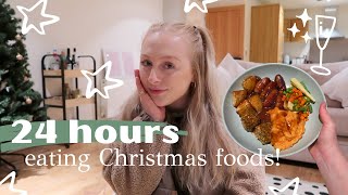 ONLY EATING CHRISTMAS FOODS FOR 24 HOURS | EMILY ROSE